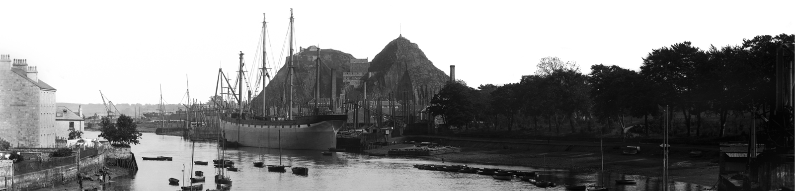 Denny Shipyard, image courtesy Aberdeen University/George Washington Wilson collection